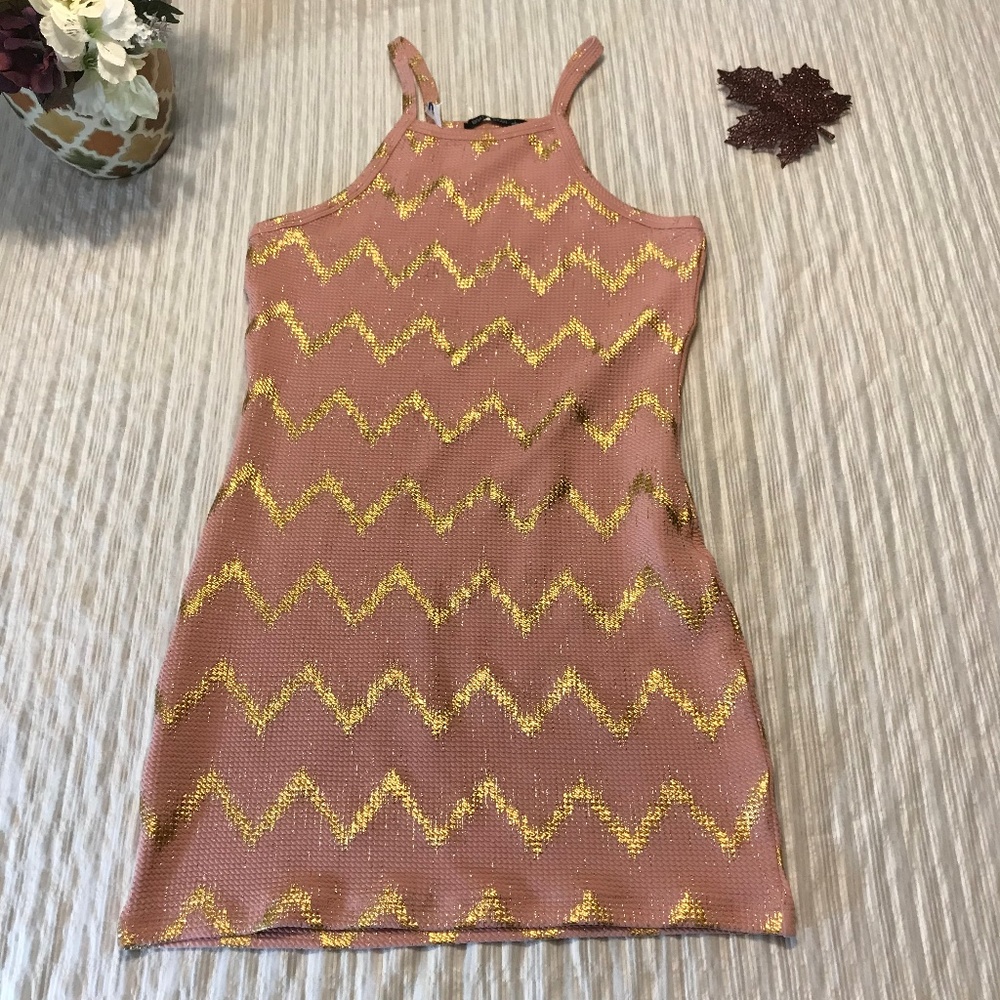 Brat Star Junior Large Dusty Pink Gold